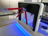 Тумбовый турникет трипод электронная проходная с планками антипаника ZT-803B