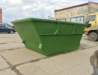 Бункер контейнер для ТБО мусора 5 м3 толщина 2 мм