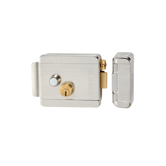 Электромеханический замок электрозамок универсальный накладной