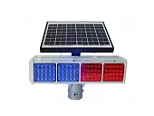 Светосигнальная Шериф балка стробоскоп маяк мигалка ДПС Шериф на солнечная батарее панели