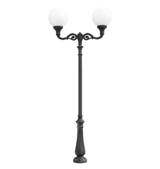 Столб фонарный уличный фонарь NEBO / GLOBE 400 черный