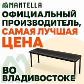 Банкетка мягкая Mantella без спинки двухместная