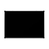 Меловая чёрная магнитная доска, 300x120 см, настенная
